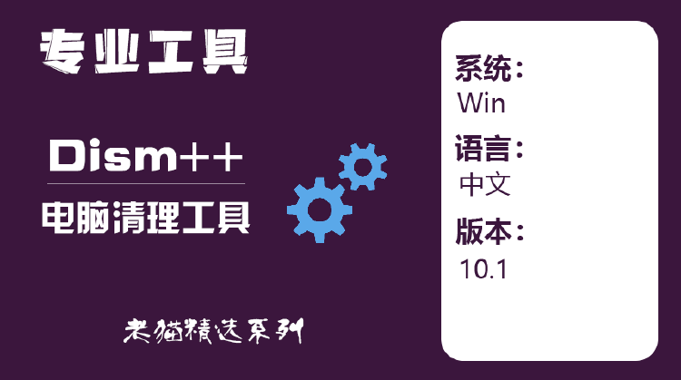 Dism++ 10.1清理工具